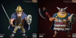 East Blue Saga Series 021 Dorry & 022 Brogy - ONE PIECE Statue - YZ Studios