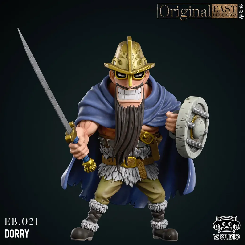 East Blue Saga Series 021 Dorry & 022 Brogy - ONE PIECE Statue - YZ Studios