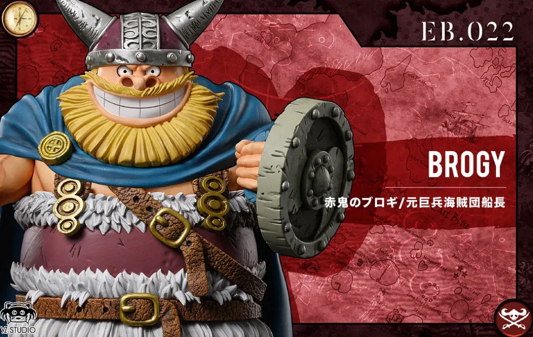 East Blue Saga Series 021 Dorry & 022 Brogy - ONE PIECE Statue - YZ Studios