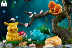 Ecology Scene - Pokemon Resin Statue - Little Monster Studio