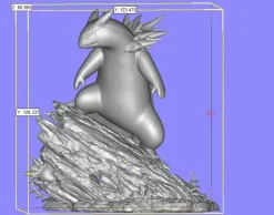 Ecology Series 001 Typhlosion - Pokemon Resin Statue - Kipi Studio