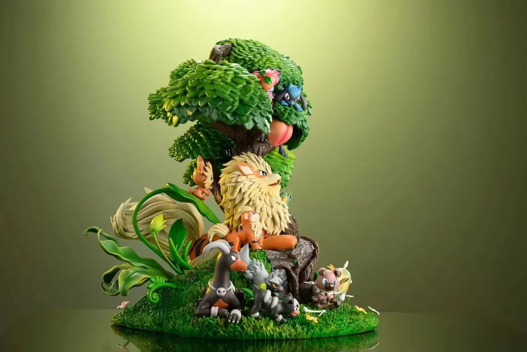 Ecology Series Dog Pokemon - Pokemon Statue - XiaoDuanJiang Studio