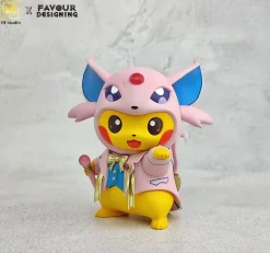 Eevee Cosplay Pikachu Series 004 Espeon Cosplay Pikachu - Pokemon Resin Statue - IH-Studio