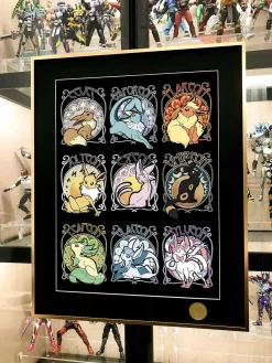 Eevee Family Decorative Painting - Pokemon - Xingkong Studio