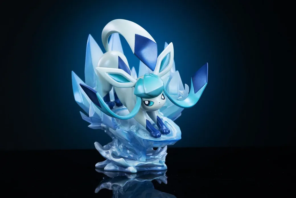 Eevee Family Series 006 Glaceon - Pokemon Resin Statue - Digital Monster Studio