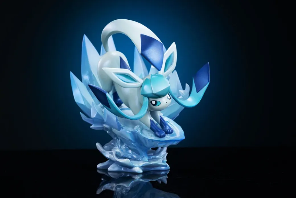 Eevee Family Series 006 Glaceon - Pokemon Resin Statue - Digital Monster Studio