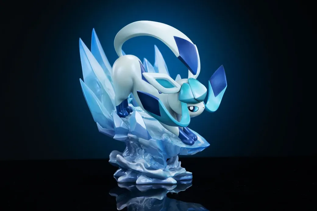 Eevee Family Series 006 Glaceon - Pokemon Resin Statue - Digital Monster Studio