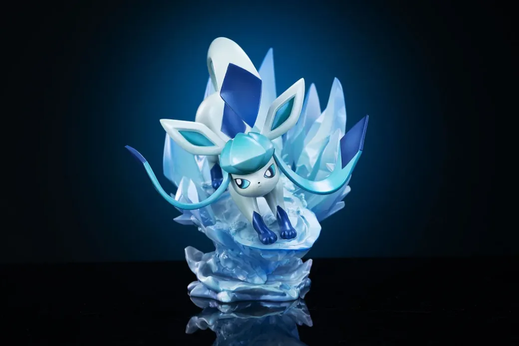Eevee Family Series 006 Glaceon - Pokemon Resin Statue - Digital Monster Studio