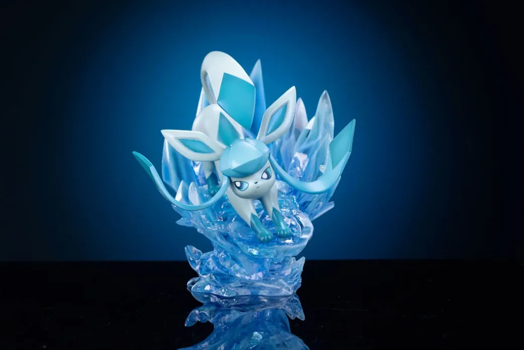 Eevee Family Series 006 Glaceon - Pokemon Resin Statue - Digital Monster Studio