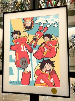Egghead Arc Monkey D. Luffy Decoration Painting - ONE PIECE - Xingkong Studio