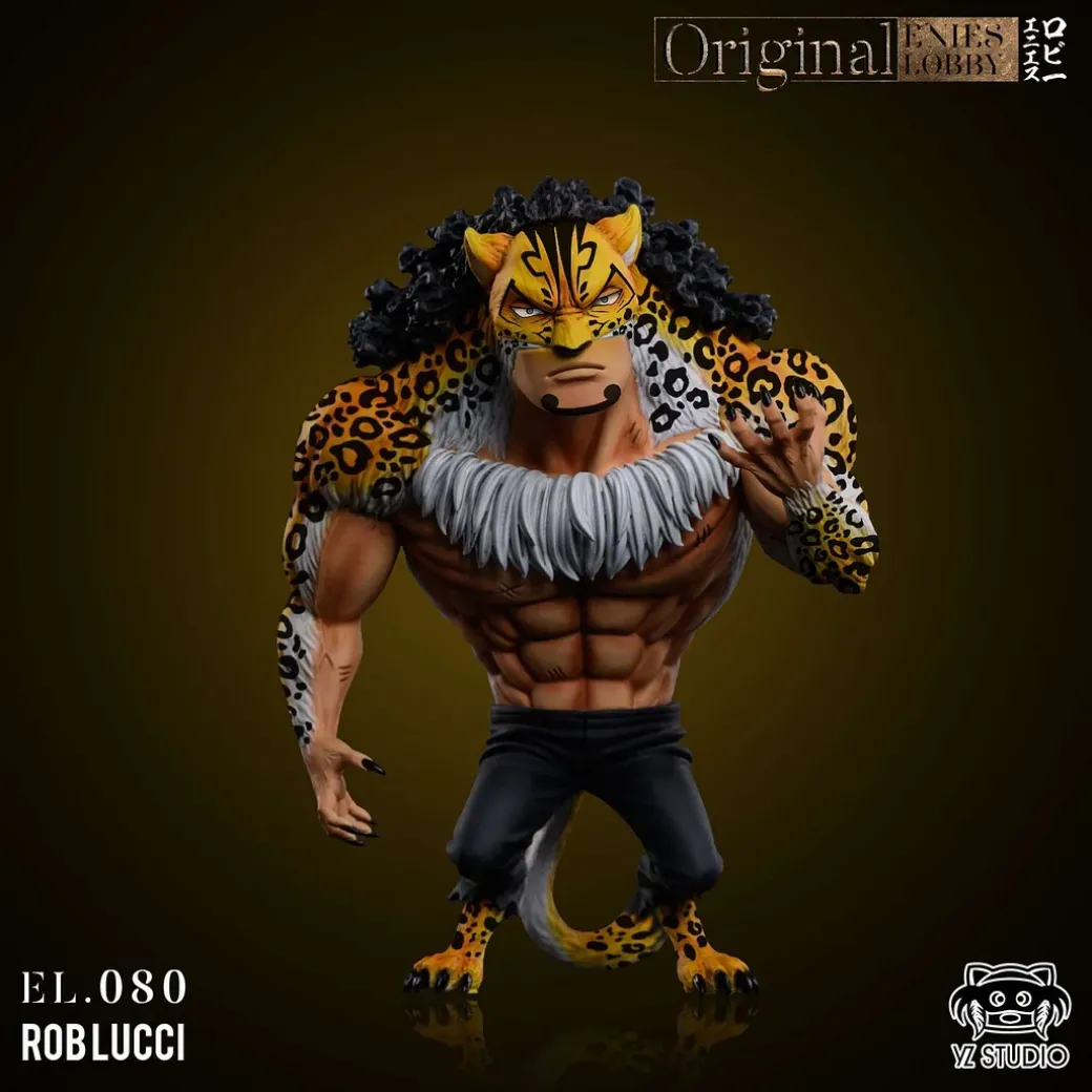 Enies Lobby Arc 080 Beast Mode Rob Lucci - ONE PIECE Statue - YZ Studios