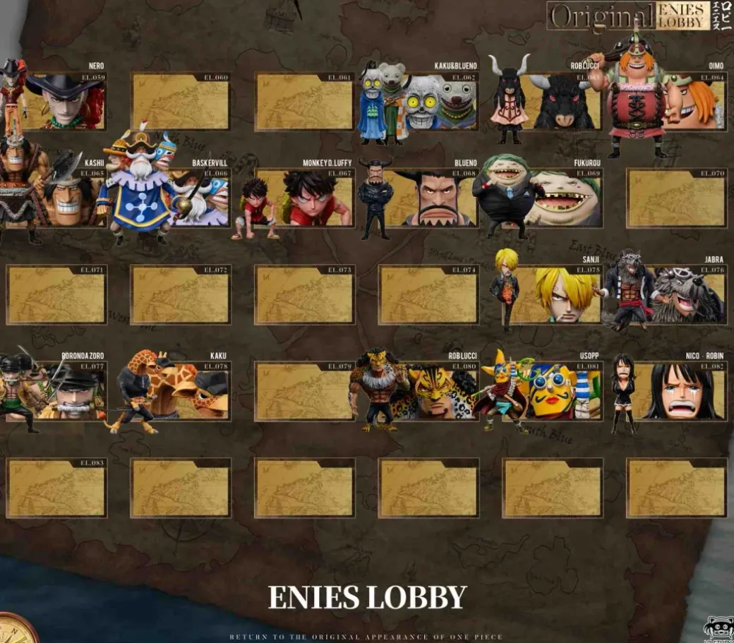 Enies Lobby Arc 069 Fukurou - ONE PIECE Statue - YZ Studios