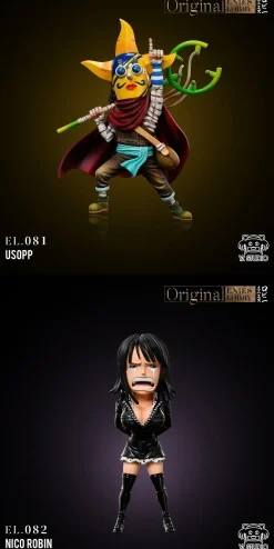 Enies Lobby Arc 081 Sogeking & 082 Crying Nico Robin - ONE PIECE Statue - YZ Studios