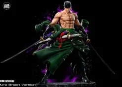 Enma Befall Roronoa Zoro with LED - ONE PIECE Resin Statue - T-H Studios