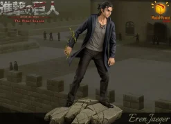 Eren Yeager & Pieck Finger - Attack On Titan Resin Statue - Model Power Studio
