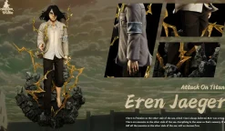 Eren Yeager, Declaration of War with LED - Attack on Titan Resin Statue - Freedom Studio