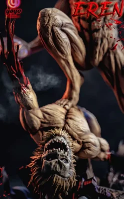 Eren Yeager with LED - Attack On Titan Resin Statue - YOYO Studios