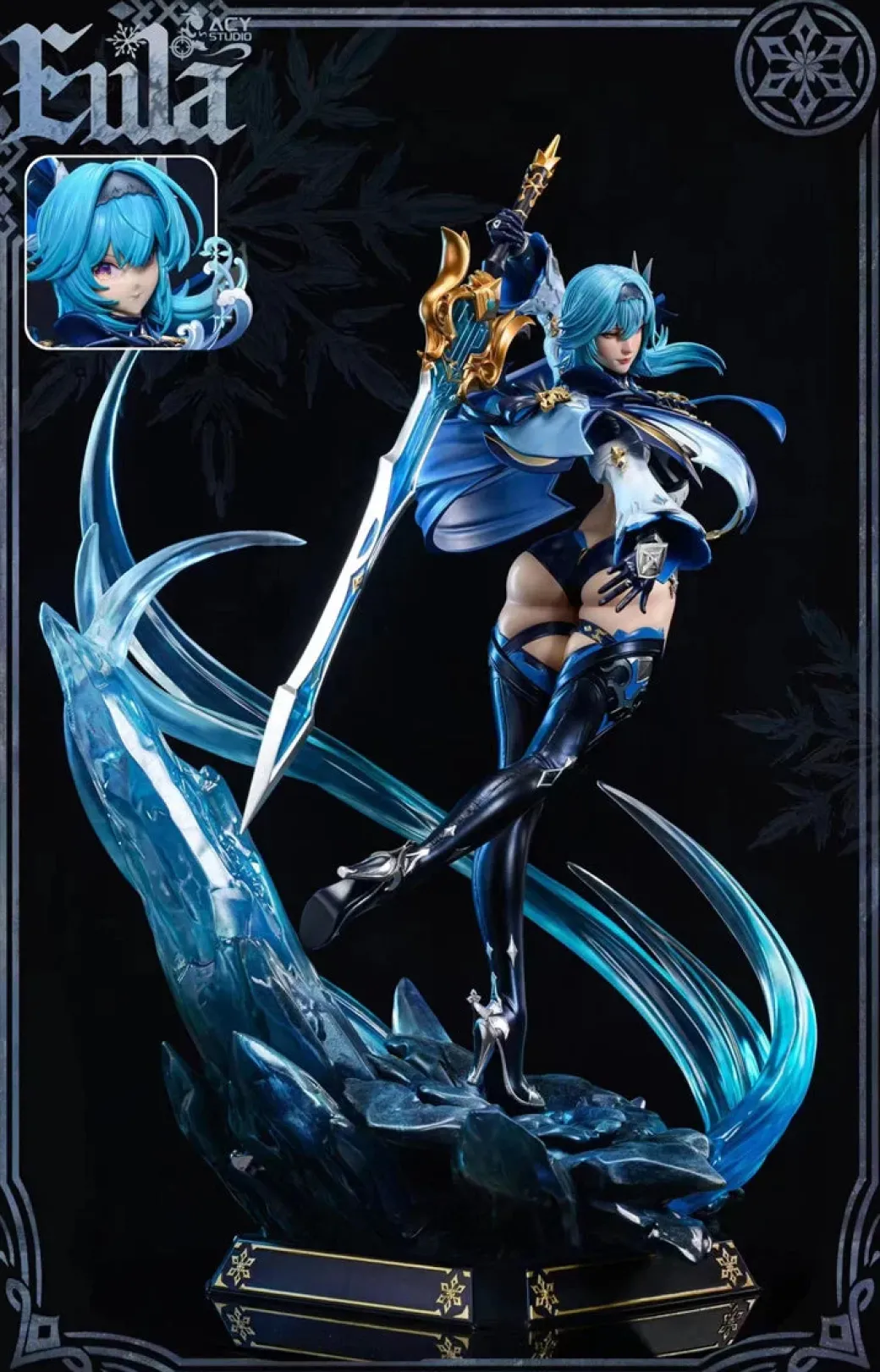 Eula Lawrence - Genshin Impact Resin Statue - Acy Studio