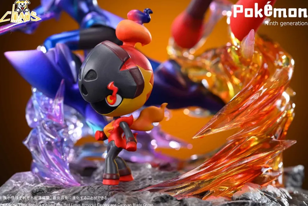 Evolution of Armarouge Set - Pokemon Resin Statue - Chaos Dog Studio