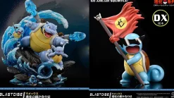 Evolution of Blastoise Family - Pokemon Resin Statue - Monster Studios
