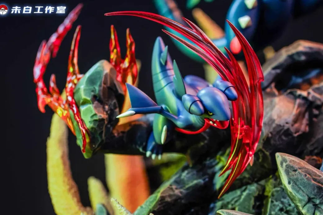 Evolution of Garchomp Set - Pokemon Resin Statue - WeiBai Studio