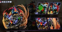 Evolution of Garchomp Set - Pokemon Resin Statue - WeiBai Studio