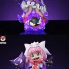 Evolution of Gengar Cosplay Anya Forger - Pokemon SPY X FAMILY Resin Statue - ZhengHuo Studio