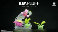 Evolution of Jumpluff Set - Pokemon Statue - Braviary Studio