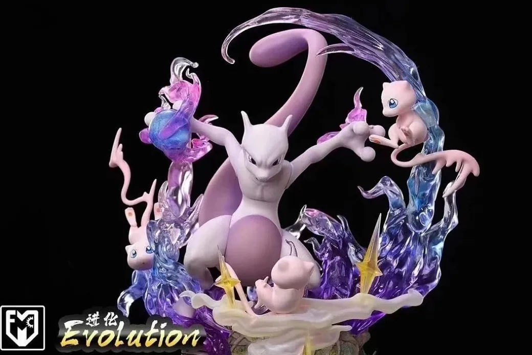 Evolution of Mewtwo - Pokemon Resin Statue - MFC Studios