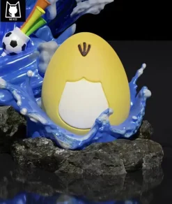 Evolution of Psyduck Set & Psyduck Pokeball - Pokemon Resin Statue - MiKo Studio