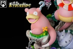 Evolution of Slowpoke - Pokemon Resin Statue - MFC Studios