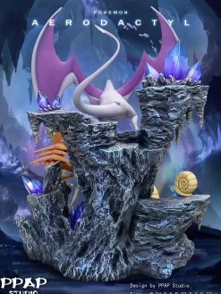 Evolution Series Fossil Pokemon Aerodactyl Set - Pokemon Resin Statue - PPAP Studios