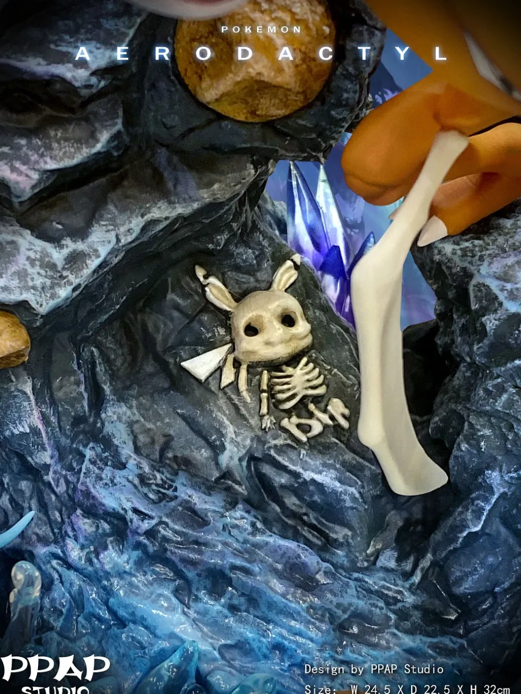 Evolution Series Fossil Pokemon Aerodactyl Set - Pokemon Resin Statue - PPAP Studios