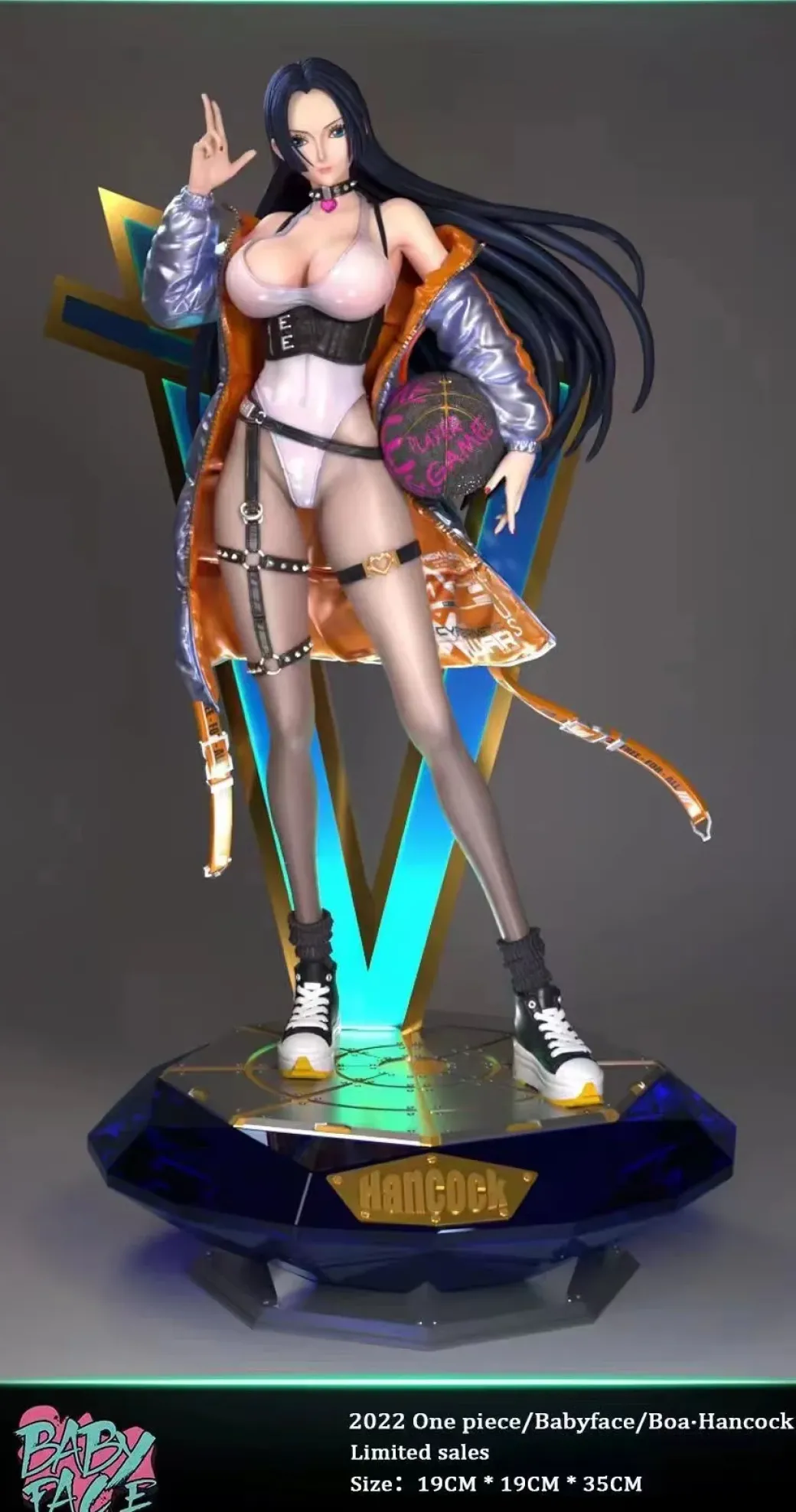 Exercise Girl Boa Hancock with LED - ONE PIECE Resin Statue - Baby Face Studio