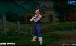 Farewell Gesture Vegeta - Dragon Ball Statue - Sky Top Studios