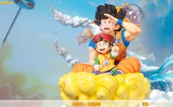 Father & Son Adventure Ver. Son Goku & Son Gohan - Dragon Ball Resin Statue -  YinQing Studio