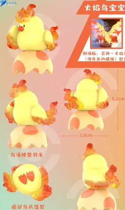 Fatty Bird Pokemon Blind Box Series 001 - Pokemon Resin Statue - QN Studios