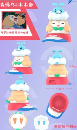 Fatty Bird Pokemon Blind Box Series 001 - Pokemon Resin Statue - QN Studios