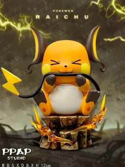 Fatty Little Raichu - Pokemon Resin Statue - PPAP Studios