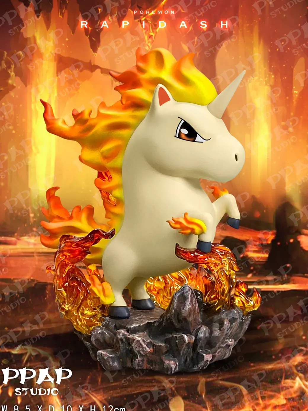 Fatty Little Rapidash - Pokemon Resin Statue - PPAP Studios