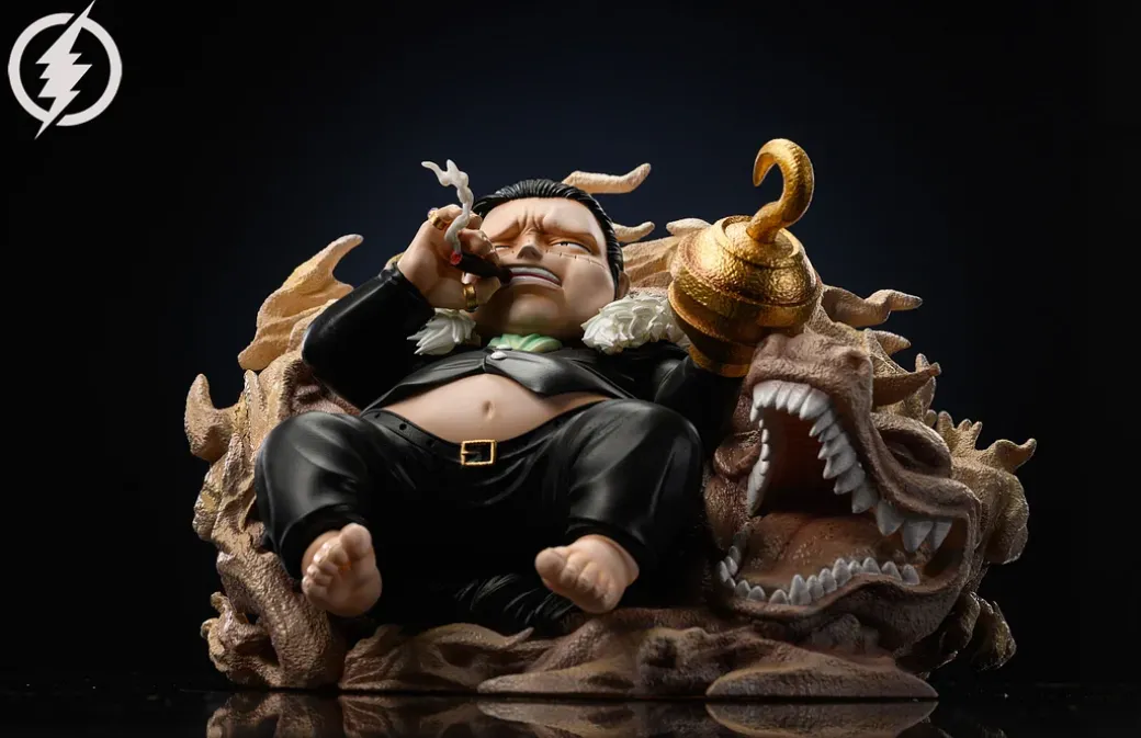Fatty Series 001 Sir Crocodile - ONE PIECE Resin Statue - ShanDianMoWan Studio