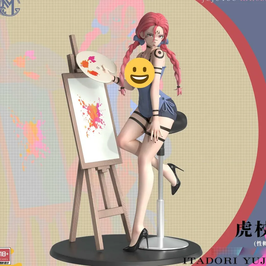 Female Yuji Itadori - Jujutsu Kaisen Resin Statue - GM Studios