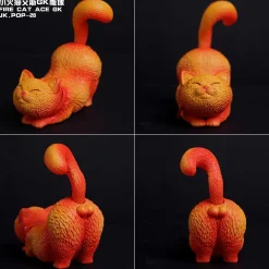 Fire Fist Portgas D. Ace Cat Phone Holder - ONE PIECE Resin Statue - JacksDo Studios