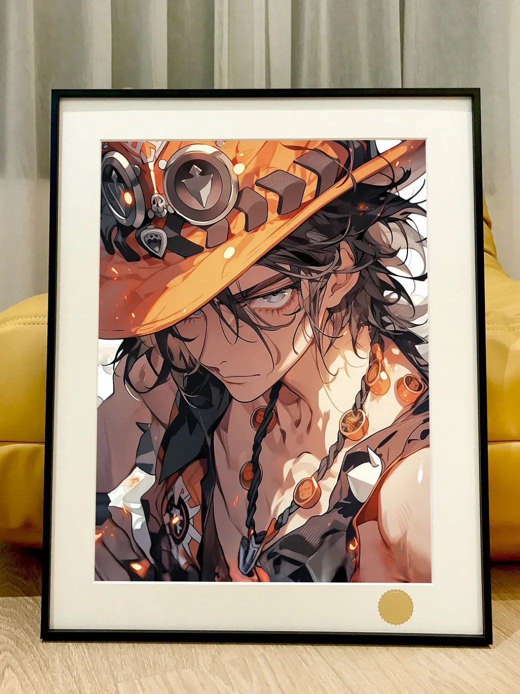 Fire Fist Portgas D. Ace Decorative Painting - ONE PIECE - Xingkong Studio