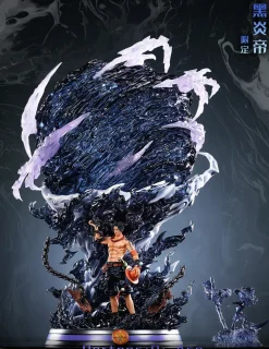 Fire King Portgas D. Ace with LED - ONE PIECE Resin Statue - LX-Studios