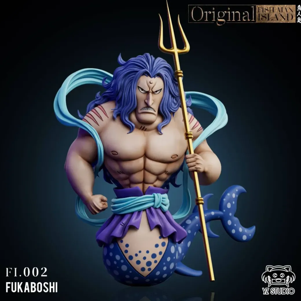 Fish-Man Island Series 003 Fukaboshi - ONE PIECE Resin Statue - YZ Studios