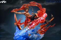 Flame King Portgas D. Ace with LED - ONE PIECE Resin Statue - ATT Studio