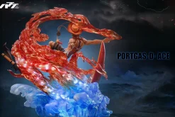 Flame King Portgas D. Ace with LED - ONE PIECE Resin Statue - ATT Studio