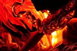 Flame Lion Nika Monkey D. Luffy with LED - ONE PIECE Resin Statue - MY-Studio