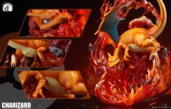 Flamethrower Charizard - Pokemon Resin Statue - Amazing Museum Studio